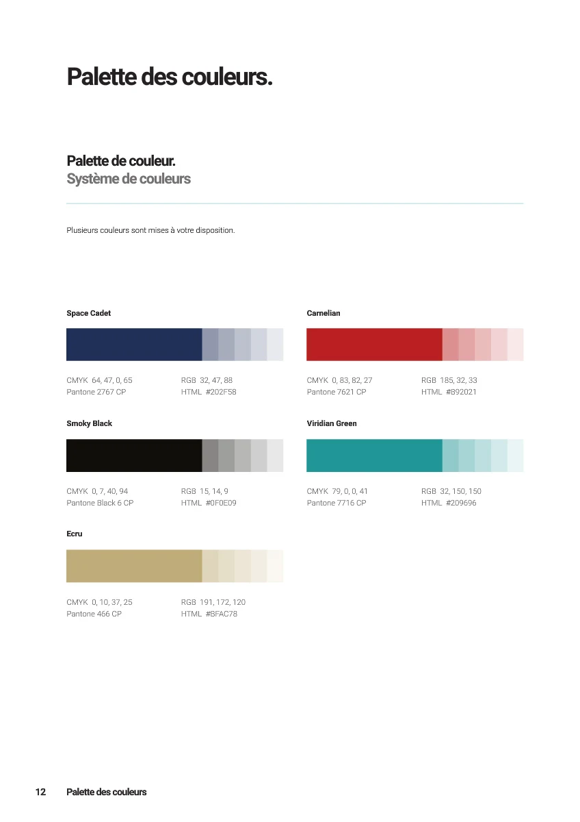 Perenne Assurance — charte graphique