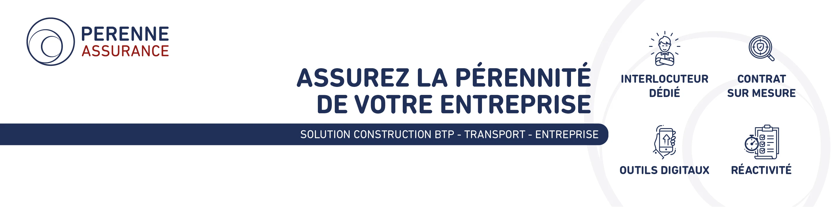 Bannière LinkedIn Perenne Assurance