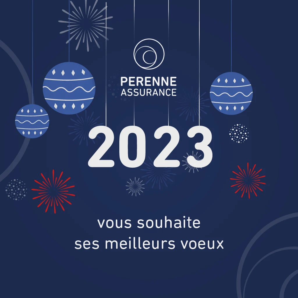 Carte de vœux Perenne Assurance 2023